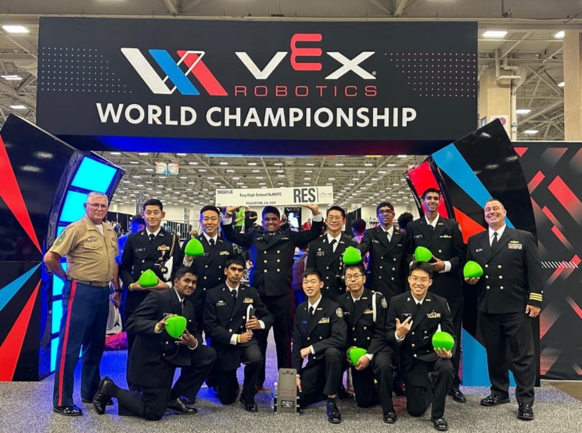 Troy VEX Robotics Team Photo